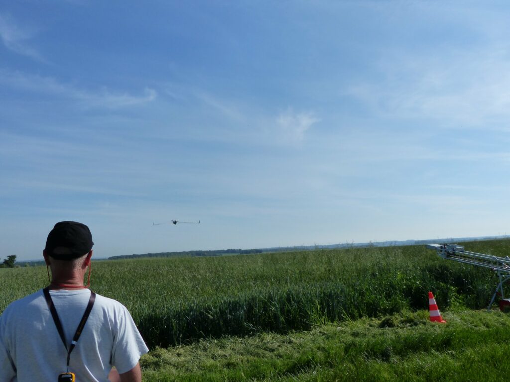 Take-off and flight of the BOREAL